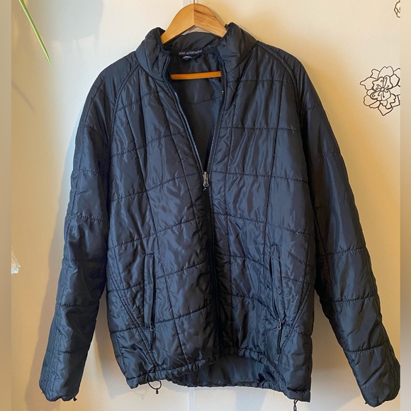 Port Authority Black XL Mens Jacket Coat Zip Up - Picture 1 of 8
